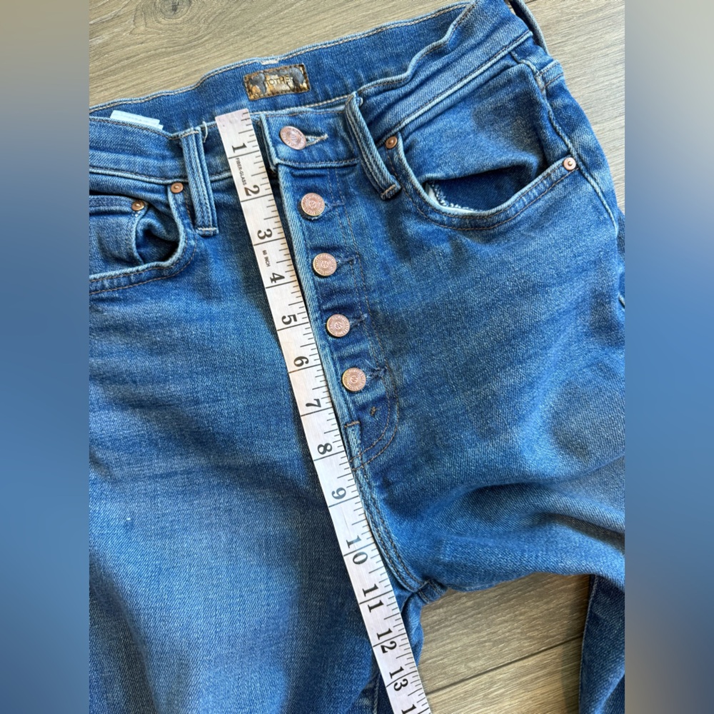 Mother The Pixie Rambler Ankle Jeans "Briefly Gorgeous" Wash - Picture 6 of 11